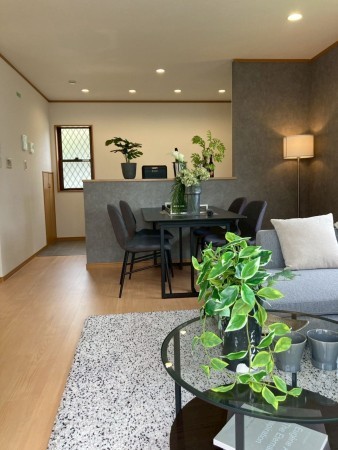 川西市けやき坂、中古一戸建ての居間画像です