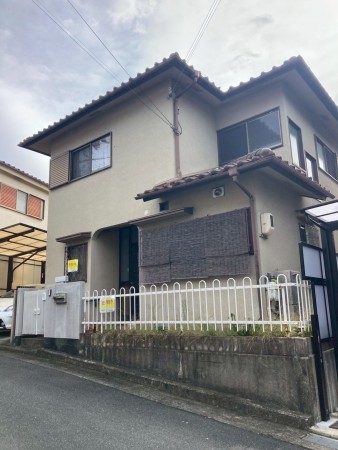 川西市笹部、中古一戸建ての外観画像です