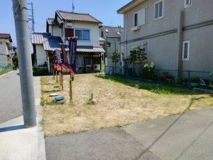 川西市久代、土地の外観画像です