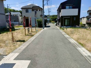 川西市久代、土地の外観画像です