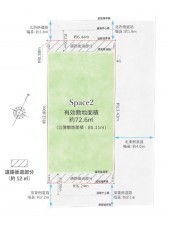 川西市久代、土地の間取り画像です