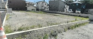 川西市東畦野、土地の画像です