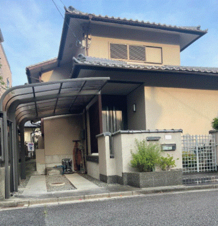 川西市鴬が丘、土地の外観画像です