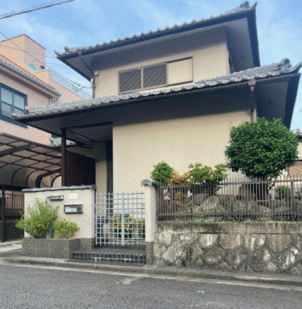 川西市鴬が丘、土地の外観画像です
