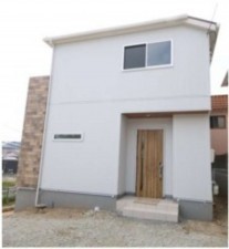 川西市新田、新築一戸建ての外観画像です