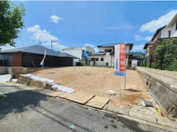 川西市萩原台、土地の外観画像です