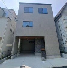 川西市加茂、新築一戸建ての外観画像です