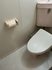 川西市清和台、マンションのトイレ画像です