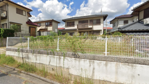 川西市けやき坂、土地の外観画像です