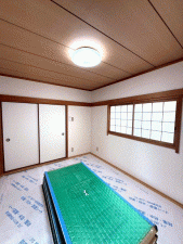 川西市鼓が滝、中古一戸建ての寝室画像です