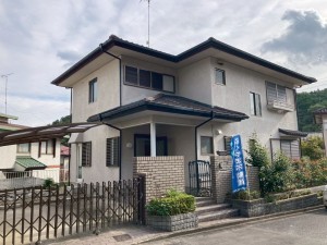 川西市けやき坂、中古一戸建ての外観画像です