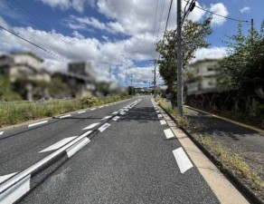 川西市清和台、土地の画像です