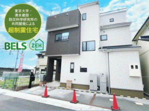 川西市東久代、新築一戸建ての外観画像です