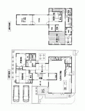 川西市大和、中古一戸建ての間取り画像です