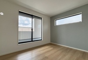 川西市東畦野、新築一戸建ての寝室画像です