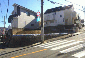 川西市松が丘町、土地の画像です