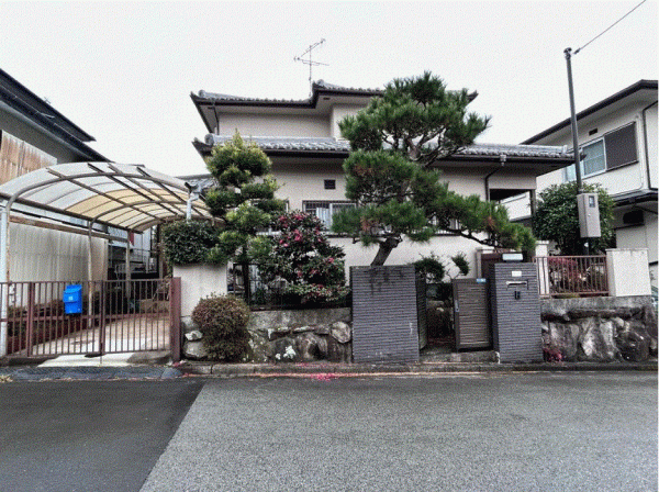 川西市水明台、土地の外観画像です