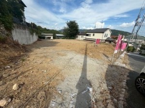 川西市花屋敷、土地の画像です