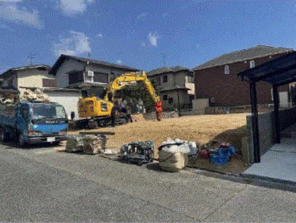 川西市大和、土地の外観画像です