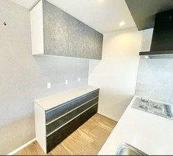 川西市美園町、中古一戸建てのキッチン画像です