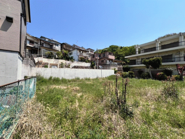 川西市平野、土地の外観画像です