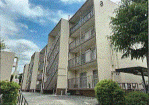 川西市清和台、マンションの外観画像です