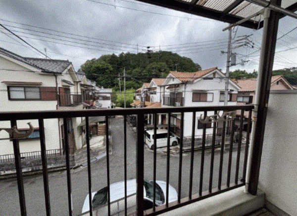 川西市西畦野、中古一戸建てのバルコニー画像です