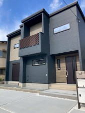 川西市向陽台、新築一戸建ての外観画像です