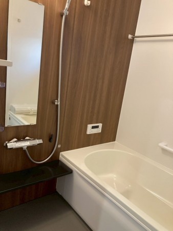 川西市向陽台、新築一戸建ての風呂画像です