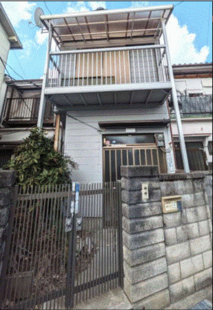 川西市花屋敷、中古一戸建ての外観画像です