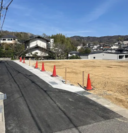 川西市鼓が滝、土地の外観画像です
