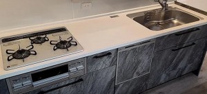 川西市水明台、新築一戸建てのキッチン画像です