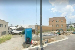 川西市火打、新築一戸建ての外観画像です