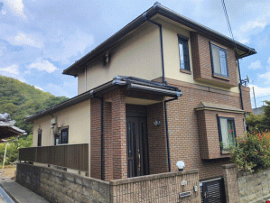 川西市一庫、中古一戸建ての外観画像です