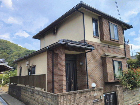 川西市一庫、中古一戸建ての外観画像です