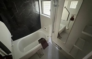 川西市久代、中古一戸建ての風呂画像です