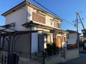 川西市新田、中古一戸建ての外観画像です