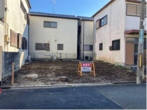 川西市東畦野、土地の画像です