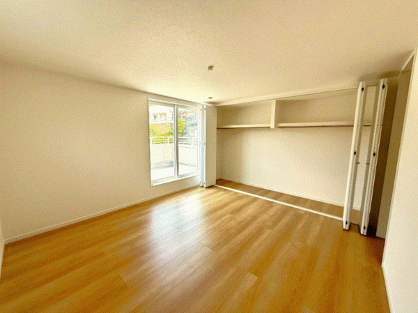 川西市松が丘町、新築一戸建ての寝室画像です