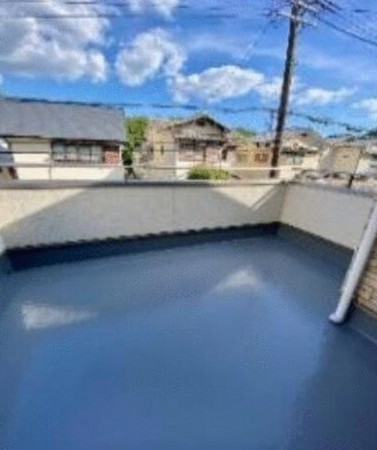 川西市長尾町、中古一戸建てのバルコニー画像です
