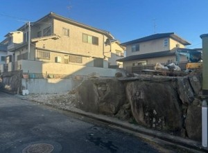 川西市水明台、土地の画像です