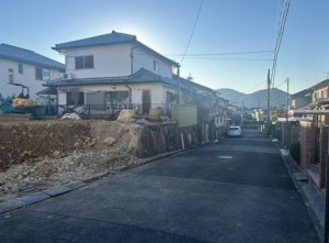川西市水明台、土地の画像です