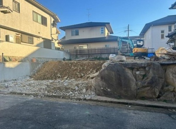 川西市水明台、土地の画像です