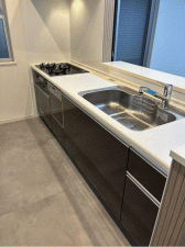 川西市丸山台、中古一戸建てのキッチン画像です