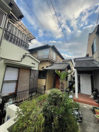 川西市東畦野、中古一戸建ての外観画像です