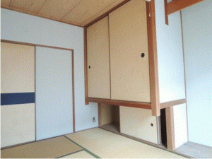 川西市清和台、マンションの寝室画像です