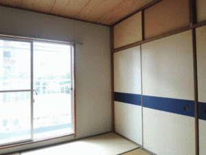 川西市清和台、マンションの寝室画像です