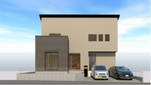 川西市笹部、新築一戸建ての画像です