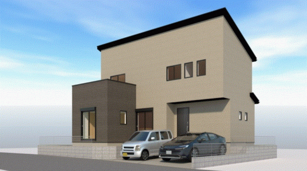 川西市笹部、新築一戸建ての画像です