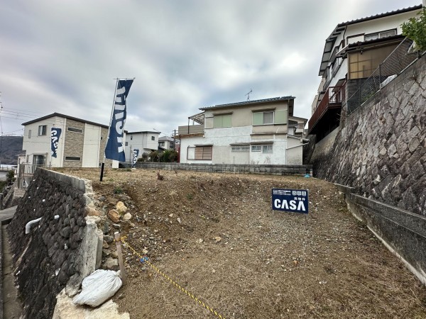 川西市松が丘町、土地の画像です